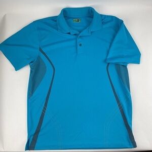 Ben Hogan Performance Golf Collection Polo Mens Large Blue